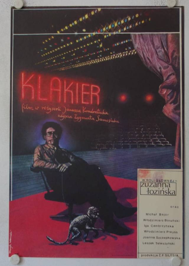 Klakier originales polnisches Filmplakat
